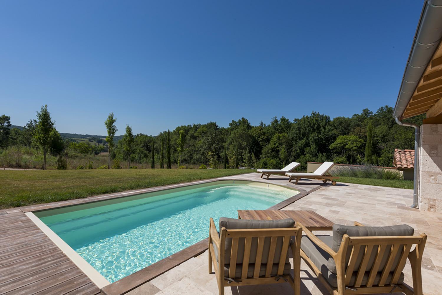 La Durantie - Villas Avec Piscine Castelnau-de-Montmiral Buitenkant foto