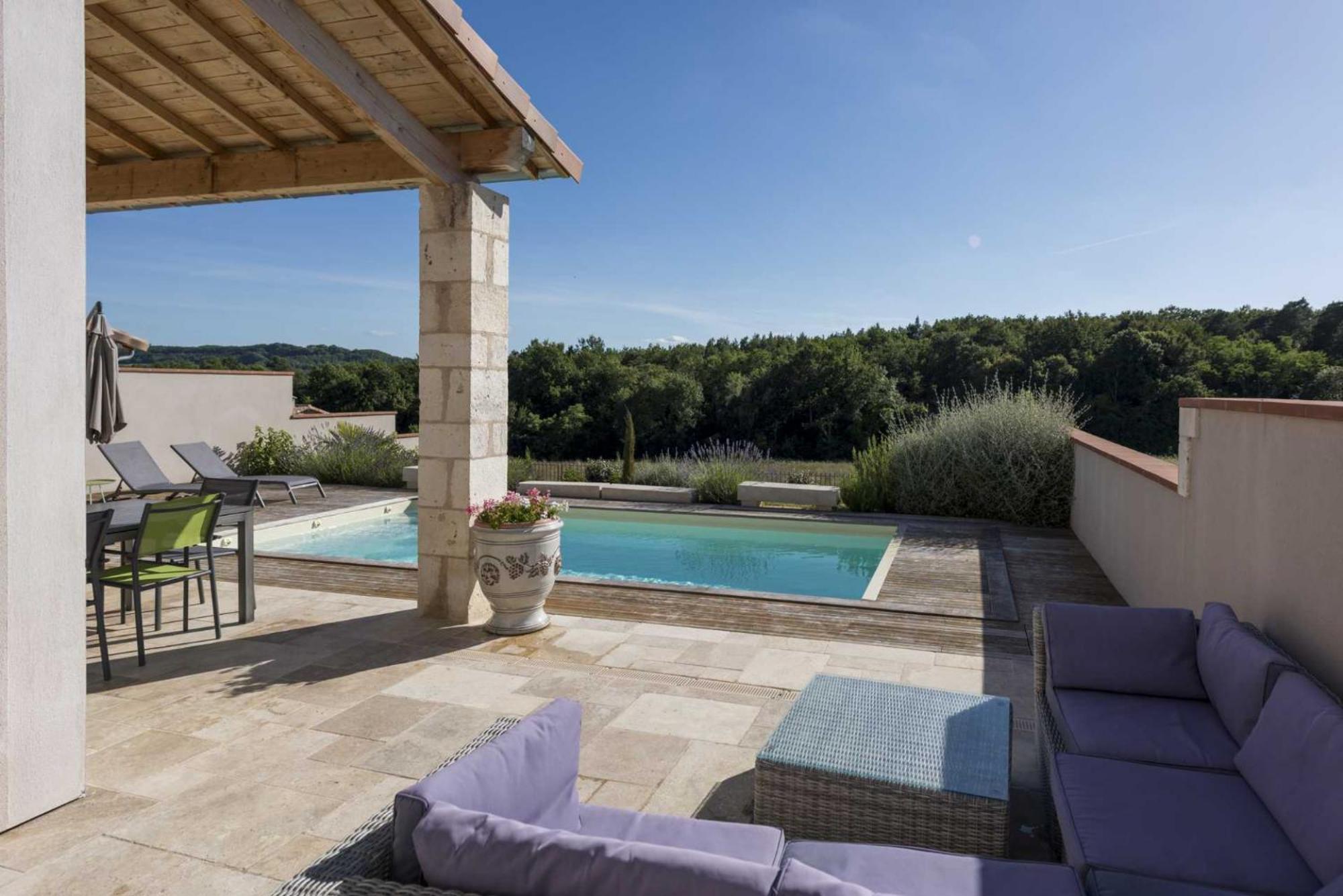 La Durantie - Villas Avec Piscine Castelnau-de-Montmiral Buitenkant foto
